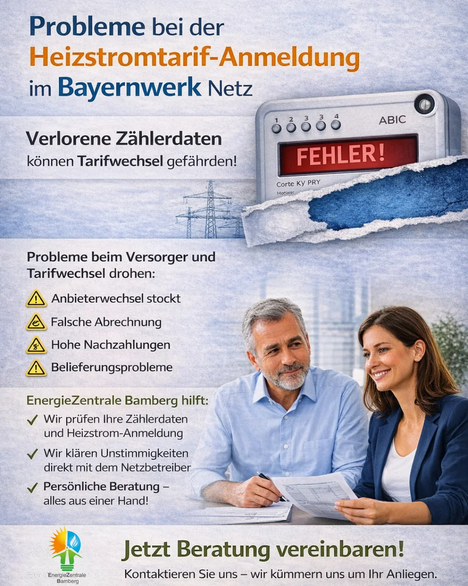 Informationsgrafik zur Kündigung eines Heizstromvertrags