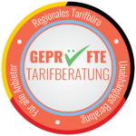 Regionales Siegel für geprüfte Tarifberatung